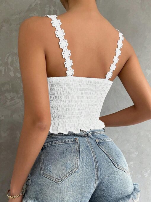 SHEIN LUNE Guipure Lace Cami Top - Image 2