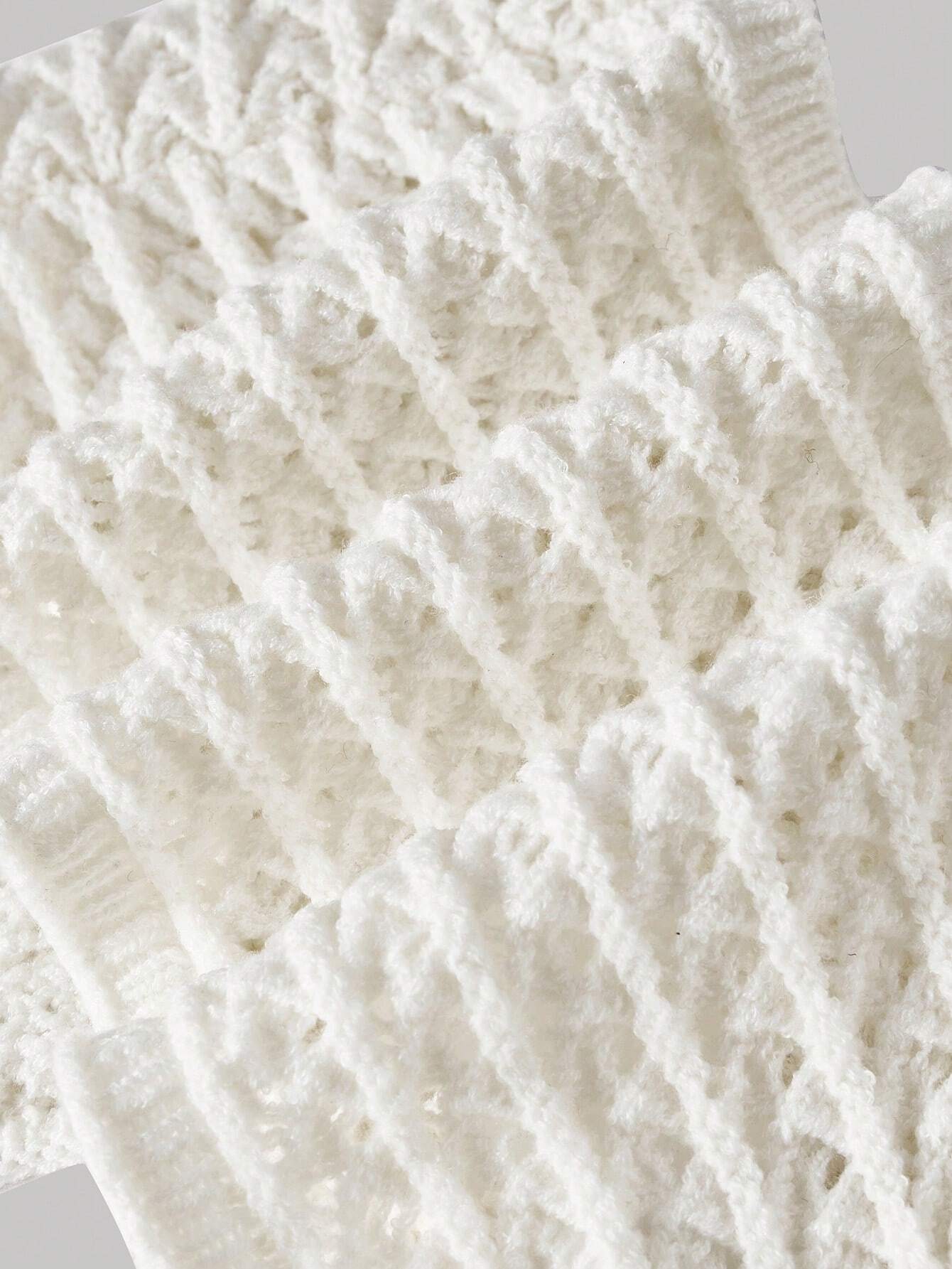 SHEIN MOD Solid Color V-Neck Halter Knit Top For Music Festival - Image 2