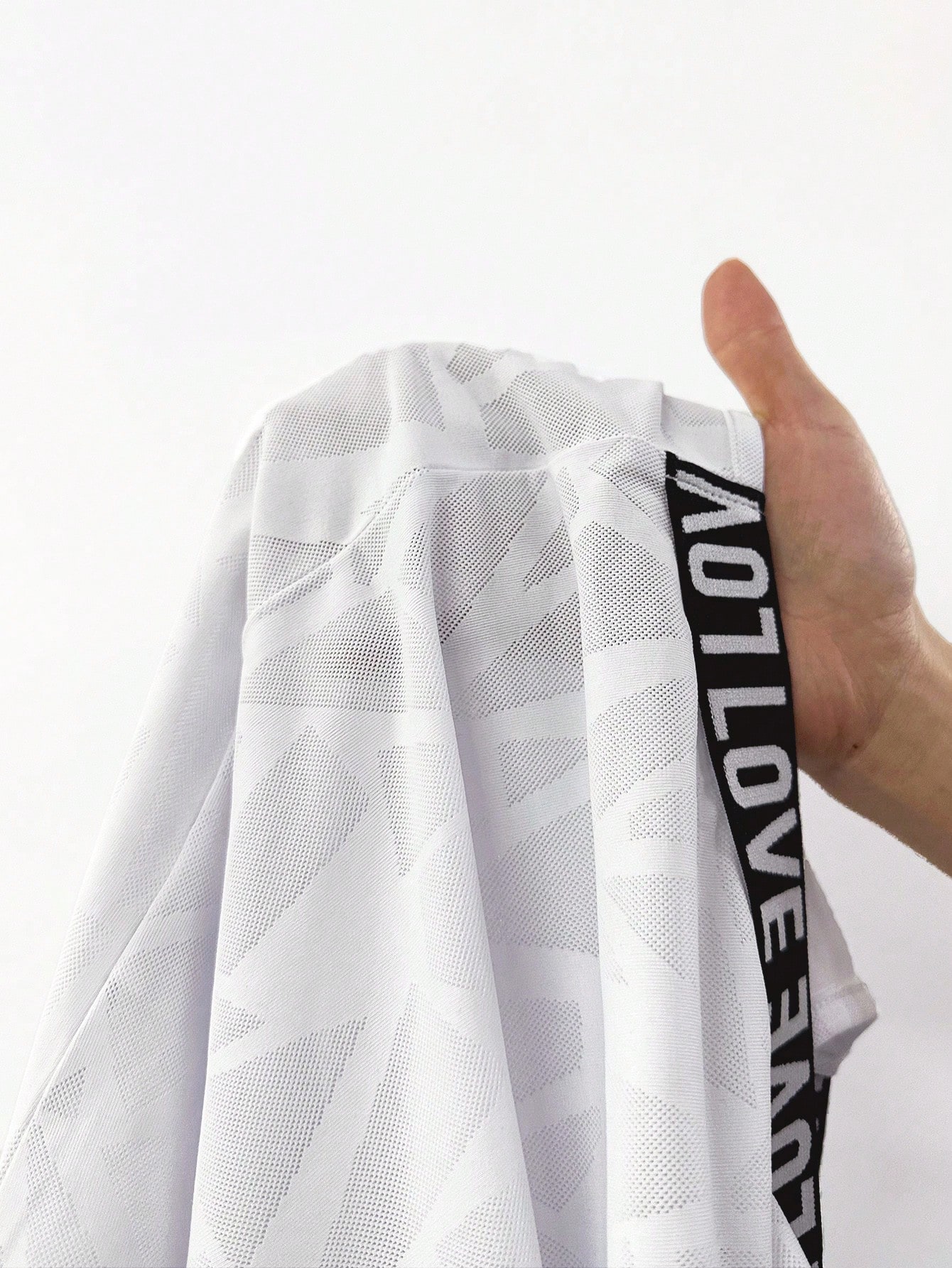 SHEIN Sport Studio Batwing Sleeve Drawstring Hooded Sports Tee - Image 4