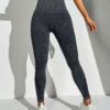 SHEIN Seamluxe SHEIN Sport High Waisted Seamless Tie-Dye Yoga Legging