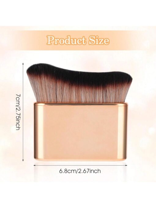 SHEIN Self Tan Brush Soft Body Makeup Brush Portable Self Tanning Brush - Image 2