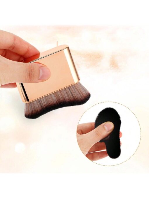 SHEIN Self Tan Brush Soft Body Makeup Brush Portable Self Tanning Brush - Image 3