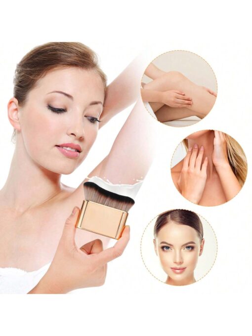 SHEIN Self Tan Brush Soft Body Makeup Brush Portable Self Tanning Brush - Image 5