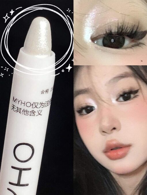 SHEIN Matte Highlighter Pen, 1Pc Long Lasting Eye Shiny Makeup