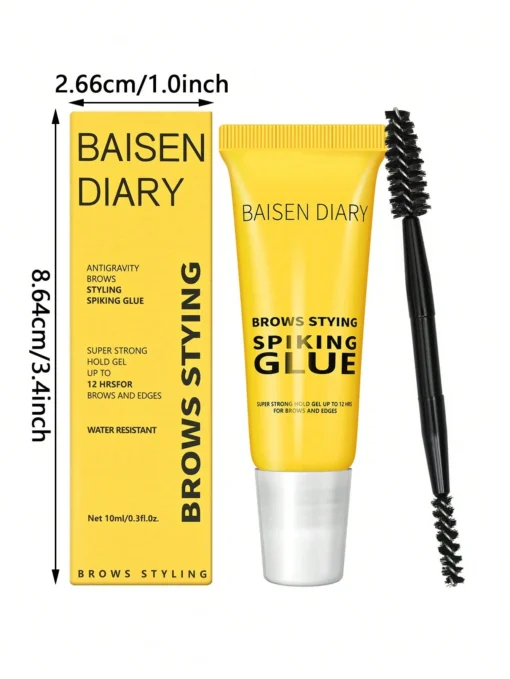 SHEIN Brow Styling Spiking Glue - Clear Eyebrow Setting Gel, Brow Fix Gel - Image 4