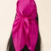 SHEIN 1pc Stylish Classic Soft Minimalist Solid Bandana