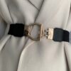 SHEIN 1pc Women Stretchy Waist Belt, Suitable For Dresses, Coats