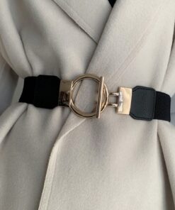 SHEIN 1pc Women Stretchy Waist Belt, Suitable For Dresses, Coats