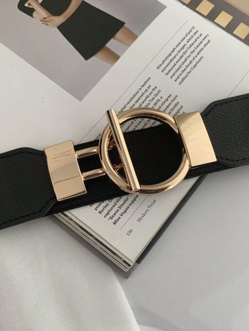 SHEIN 1pc Women Stretchy Waist Belt, Suitable For Dresses, Coats - Image 4