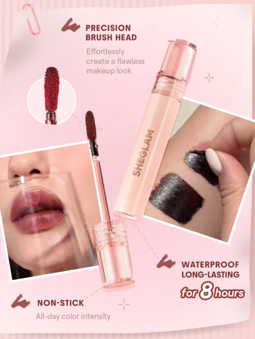 SHEGLAM Fall In Line Peel Off Lip Liner Stain-Pinky - Image 5