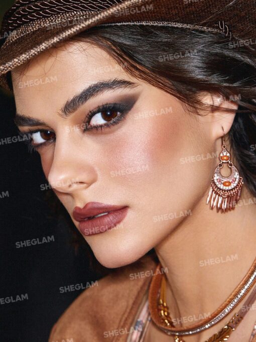 SHEGLAM Live To Roam Palette 8-Color Shimmer Matte Eyeshadow Palette Nude - Image 3