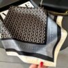 SHEIN 1pc New Arrivals Silk Feel 'd' Letter Printed Bandana