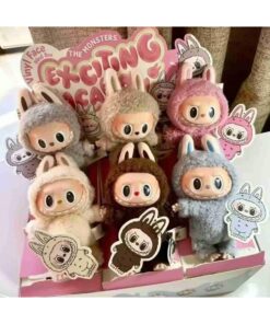 SHEIN bandai 1pc Of LaBuBu First Generation Vinyl Faced Dolls