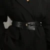 SHEIN Simple Style Metal Buckle Belt for Coats and Dresses
