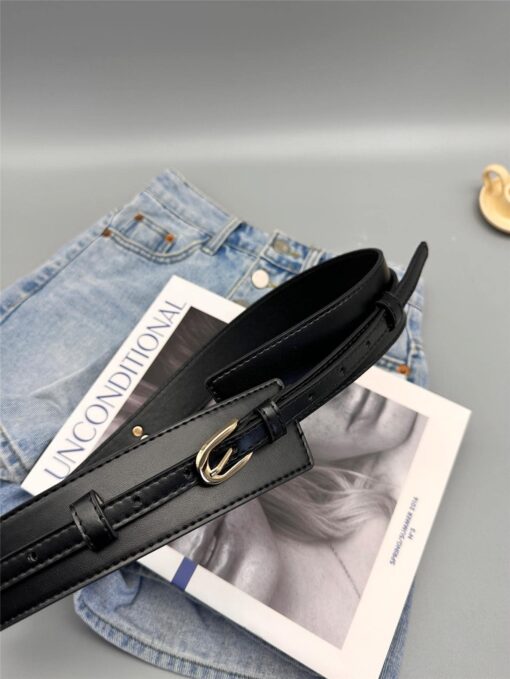 SHEIN Simple Style Metal Buckle Belt for Coats and Dresses - Image 2