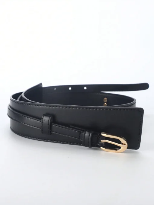 SHEIN Simple Style Metal Buckle Belt for Coats and Dresses - Image 3