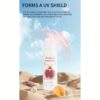 SHEIN Pomegranate Sunscreen Spray, Minimal & Practical Multifunctional Setting Spray
