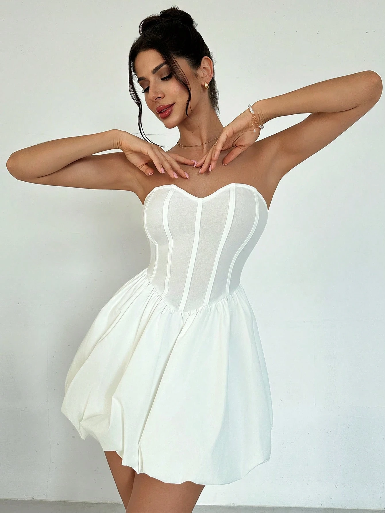 SHEIN Firerie Romantic Valentine's Day New Spring/Summer Elegant Simple