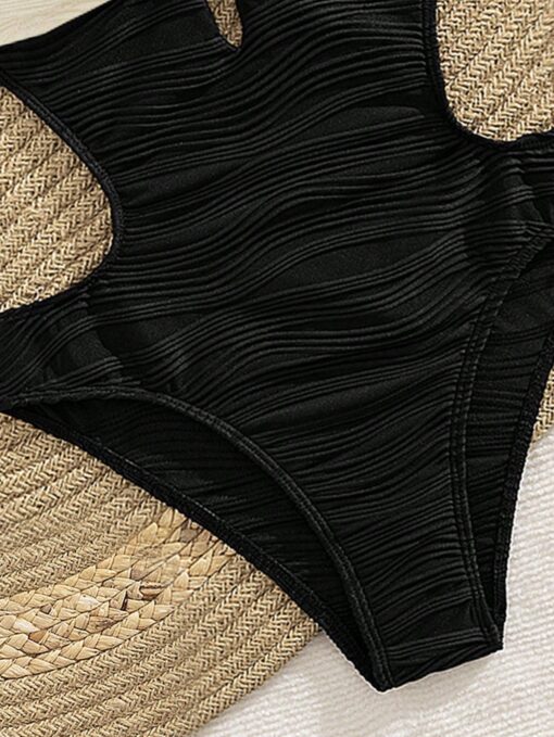 SHEIN Ladies' New European And American Style One-Piece Sexy Backless Halter Swimsuit - Image 2