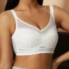 Plus Size Lace Lingerie Set Women Sexy Mesh Bra