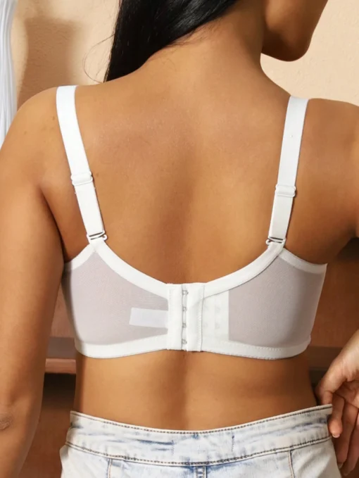 SHEIN Plus Size Lace Lingerie Set Women Sexy Mesh Bra - Image 2