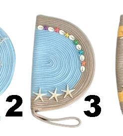 Half moon clutch