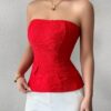 SHEIN Chiquease Women's Elegant French Style Off Shoulder