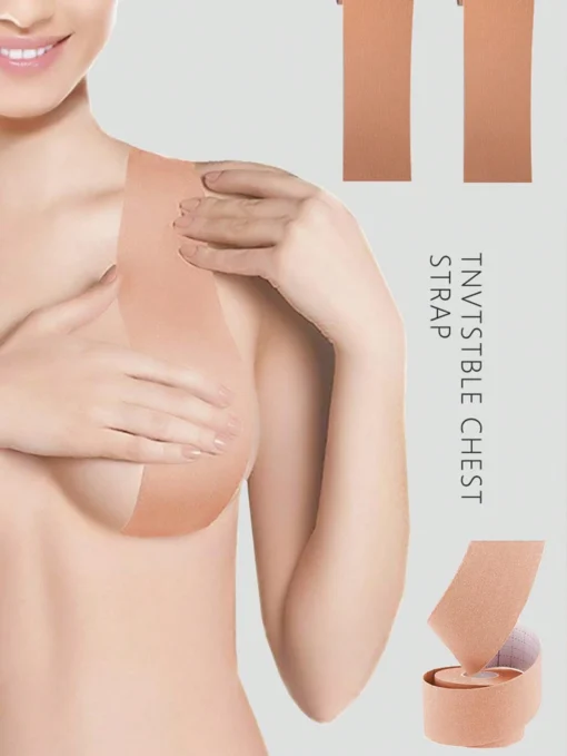 SHEIN Nipple Stickers Tape,Push-Up Bra Strapless Chest Pads Bra Stickers - Image 4