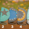 Half moon clutch