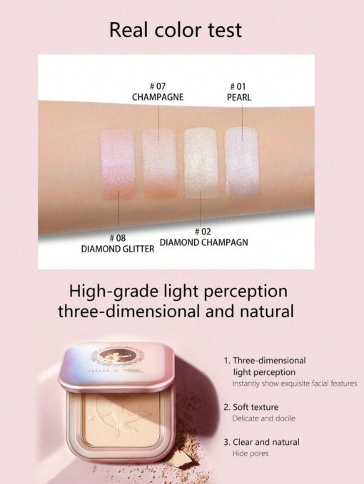 SHEIN Zeesea Cupid Series Shimmer Highlighting Powder - Image 3