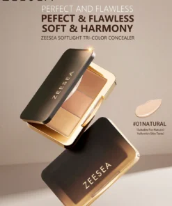SHEIN Zeesea SOFT LIGHT TRI-COLOR CONCEALER BRIGHTENING FULL COVERAGE STRONG