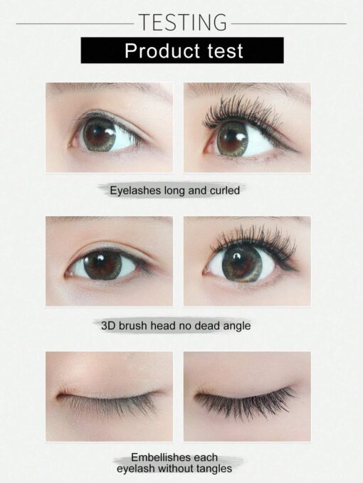 SHEIN Zeesea Multi-Effect Mascara Thick Smooth,Long Lasting&Non-Smudging Mascara - Image 4