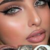 SHEIN FRESH LADY 1 Pair Emir Grey Contacts Soft Contact Lens Moonlight
