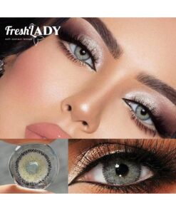 SHEIN FRESH LADY Freshlady Lens For School Pupilentes Magic Gray Colored Contact Lenses