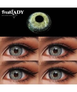 Alternative view of SHEIN FRESH LADY Freshlady Lens For School Pupilentes Magic Gray Colored Contact Lenses
