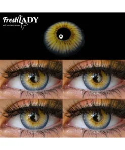 SHEIN FRESH LADY Freshlady Student Eye Makeup Look Pupilentes California Green