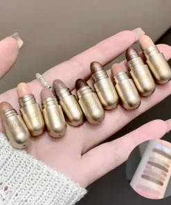 12pcs Eyeshadow Set - Shimmer Multi-color Portable Eyeshadow Stick, Create Atmospheric Eye Makeup