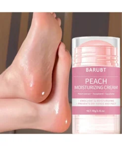 BARUBT 40g Peach Foot Cream, Suitable For Dry & Cracked Feet And Heels