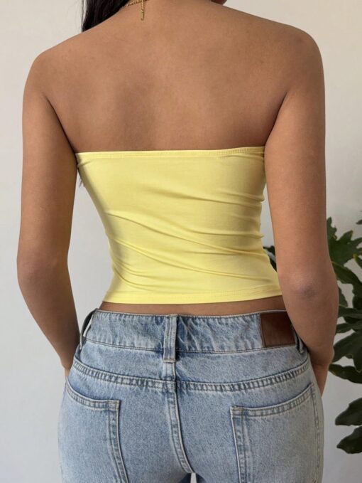 SHEIN EZwear Women's Plain Simple Casual Daily Top - Image 3