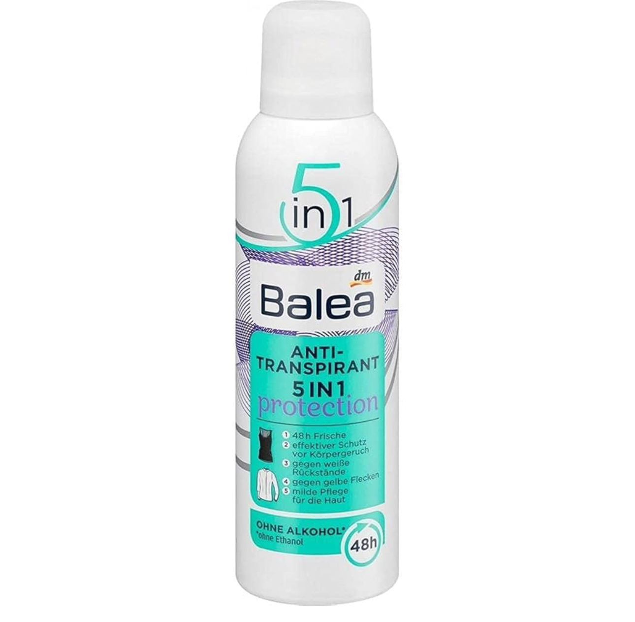 Balea 5 In 1 Anti Transpirant Protection