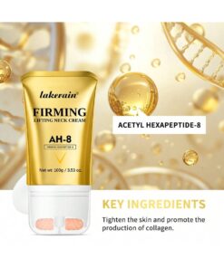 lakerain AH-8 Firming Neck Cream, Neck Lifting & Massage Care Moisturizing Neck Cream