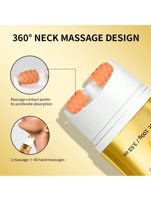 SHEIN lakerain AH-8 Firming Neck Cream, Neck Lifting & Massage Care Moisturizing Neck Cream - Image 2