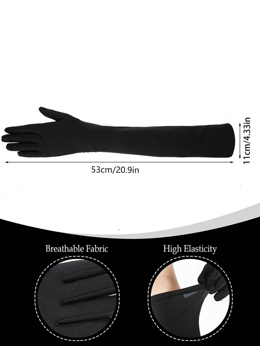 D EXCEED 1 Pair Vintage Opera Gloves