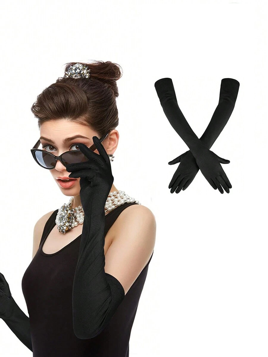 D EXCEED 1 Pair Vintage Opera Gloves