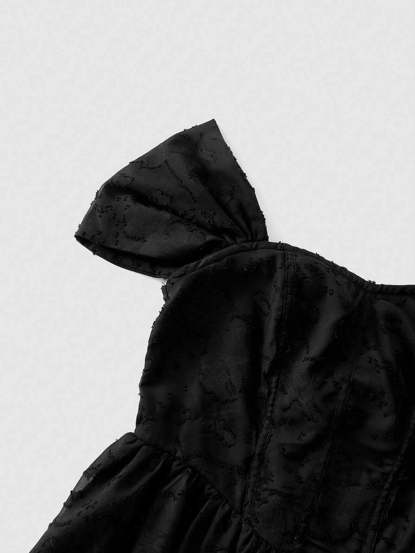 SHEIN MOD Women's White Off Shoulder Romantic Dress - Image 2