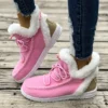 Women'S Casual Flat Ankle Boots with Lace