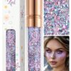 SHEIN Serum 1pc Glitter Jelly Gel, Mermaid Shimmer Makeup, Glueless 3D Holographic