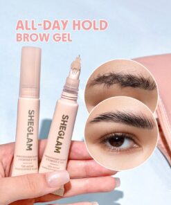 SHEGLAM Brow Breakdown Brow Gel Natural Eyebrow Gel Long