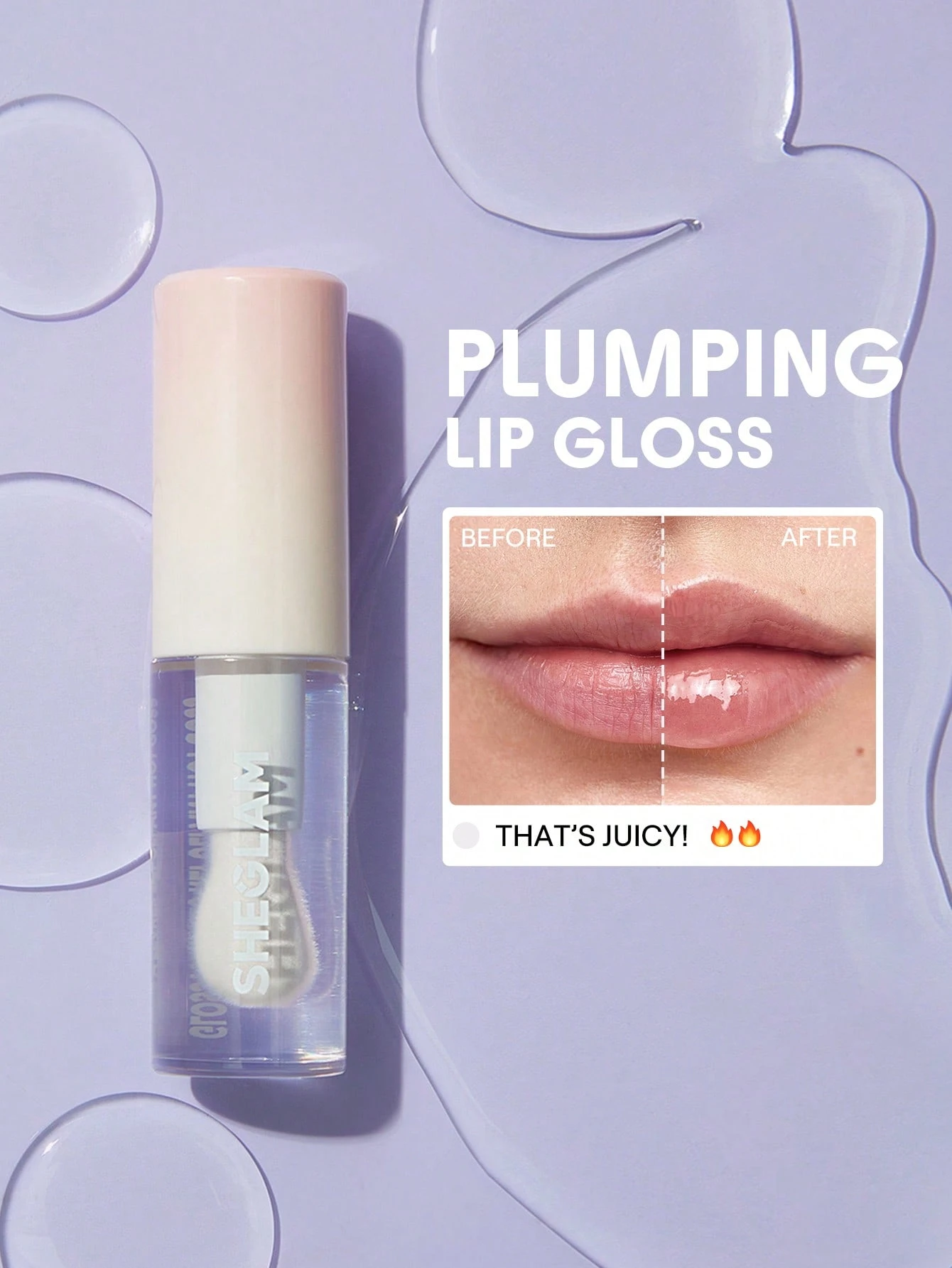 SHEGLAM Hot Goss Plumping Lip Gloss-That'S Juicy